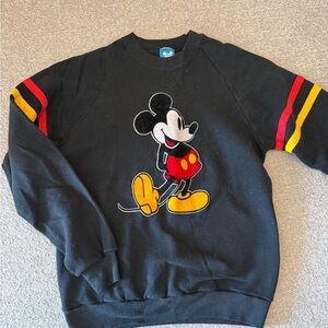 Women’s Medium Disney Black Crewneck Sweatshirt (fits like small)
